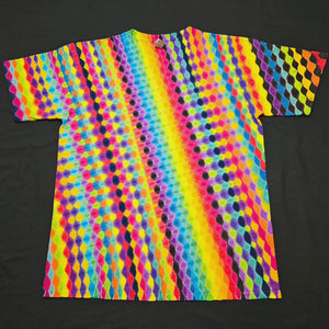 Large. Honeycomb tee.