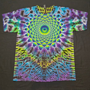 XL. Mandala/spine tee.