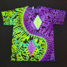 Load image into Gallery viewer, XL. Diamond yin yang tee.
