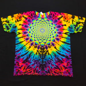 XL. Mandala/spine tee.