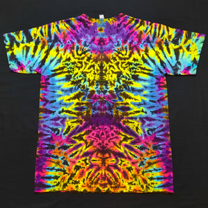 Large. Psychedelic profile tee.