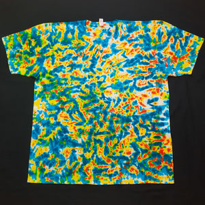 2XL. Infrared scrunch tee.