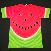 Load image into Gallery viewer, Large. Watermelon smiley tee.
