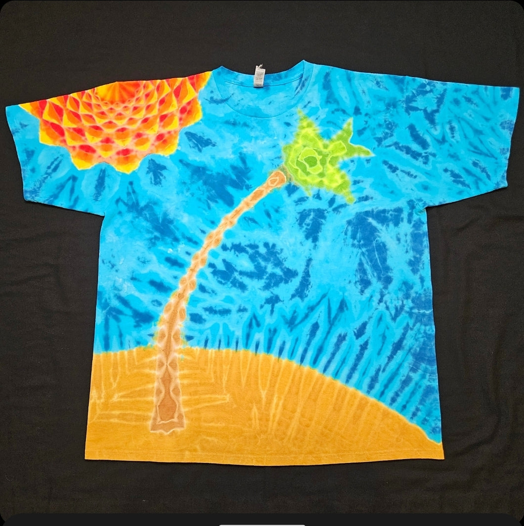 2XL. Life's a Beach tee.