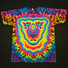 Load image into Gallery viewer, XL. Psychedelic Lion tee.
