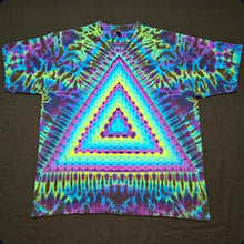 Load image into Gallery viewer, 2XL. Triangle mandala tee.
