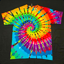 Load image into Gallery viewer, Large. "Fuck MAGA" spiral tee.

