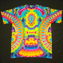 Load image into Gallery viewer, XL. Psychedelic totem tee.
