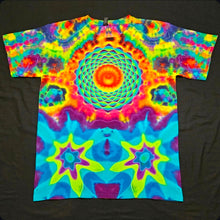 Load image into Gallery viewer, Large. Mandala combo tee.
