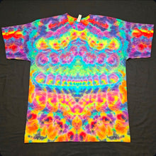 Load image into Gallery viewer, 2XL. Psychedelic tee. DISCOUNTED, REPAIRED HOLE. SEE DESCRIPTION.
