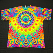 Load image into Gallery viewer, 2XL. Mandala psychedelia tee.
