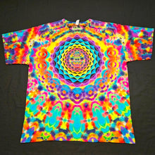 Load image into Gallery viewer, 2XL. Mandala psychedelia tee.
