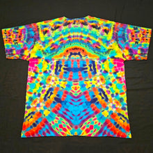 Load image into Gallery viewer, 2XL. Mandala psychedelia tee.
