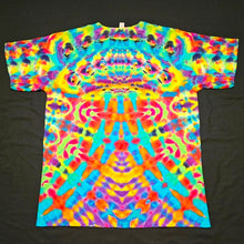 Load image into Gallery viewer, XL. Mandala psychedelia tee.
