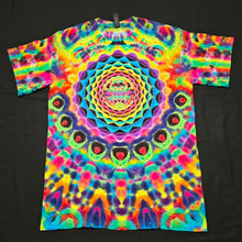 Load image into Gallery viewer, Medium. Mandala psychedelia tee.
