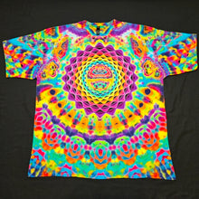 Load image into Gallery viewer, 3XL. Mandala psychedelia tee.
