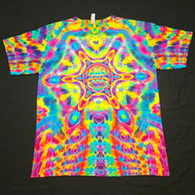 Load image into Gallery viewer, XL. Mandala psychedelia tee.
