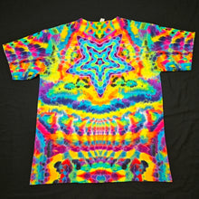 Load image into Gallery viewer, XL. Mandala psychedelia tee.
