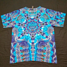 Load image into Gallery viewer, Large. Mandala psychedelia tee.
