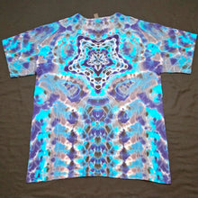 Load image into Gallery viewer, Large. Mandala psychedelia tee.
