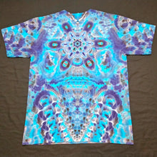 Load image into Gallery viewer, XL. Mandala psychedelia tee.
