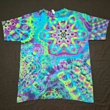 Load image into Gallery viewer, XL. Mandala abstraction tee.
