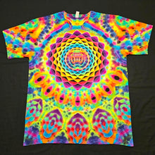 Load image into Gallery viewer, XL. Mandala psychedelia tee.
