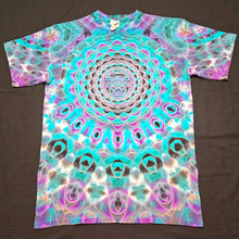 Load image into Gallery viewer, Medium. Mandala psychedelia tee.
