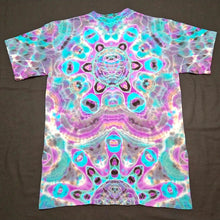 Load image into Gallery viewer, Medium. Mandala psychedelia tee.
