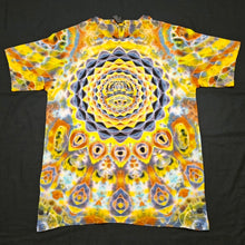 Load image into Gallery viewer, Large. Mandala psychedelia tee.
