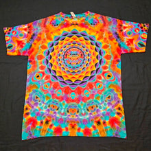 Load image into Gallery viewer, XL. Mandala psychedelia tee.
