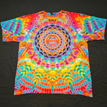 Load image into Gallery viewer, 3XL. Mandala psychedelia tee.
