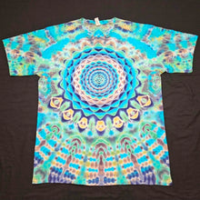 Load image into Gallery viewer, XL. Mandala psychedelia tee.
