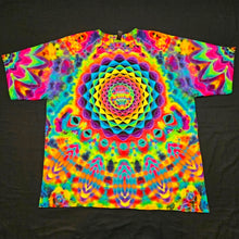 Load image into Gallery viewer, 3XL. Mandala psychedelia tee.
