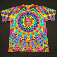 Load image into Gallery viewer, 2XL. Mandala psychedelia tee.
