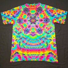 Load image into Gallery viewer, Large. Mandala psychedelia tee.
