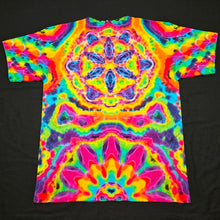 Load image into Gallery viewer, XL. Mandala psychedelia tee.
