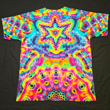 Load image into Gallery viewer, XL. Mandala psychedelia tee.
