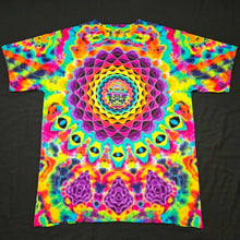 Load image into Gallery viewer, XL. Mandala psychedelia tee.
