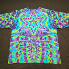 Load image into Gallery viewer, 3XL. Mandala psychedelia tee.

