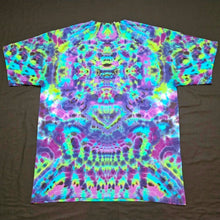 Load image into Gallery viewer, 2XL. Mandala psychedelia tee.
