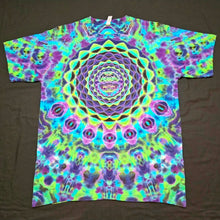 Load image into Gallery viewer, XL. Mandala psychedelia tee.
