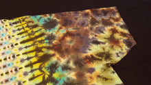 Load image into Gallery viewer, 3XL. Tie dye shirt. Black forest diamond fusion with spine tee.
