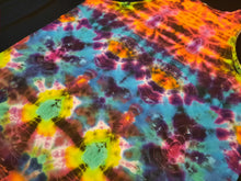 Load image into Gallery viewer, XL. Tie dye tank top. Psychedelic profile tank.
