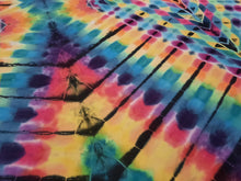 Load image into Gallery viewer, 57inx57in tie dye tapestry, &quot;Diamond fusion nexus&quot;
