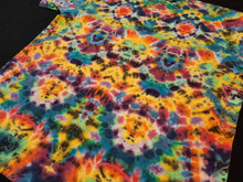 Load image into Gallery viewer, XL. Tie dye shirt. Psychedelic profile tee.
