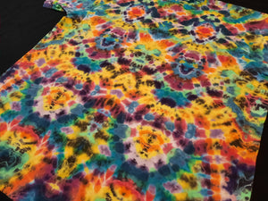 XL. Tie dye shirt. Psychedelic profile tee.