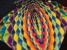 Load image into Gallery viewer, 2XL. Tie dye shirt. Neon nebula tee.
