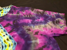 Load image into Gallery viewer, XL. Tie dye shirt. Diamond fusion with spine tee.
