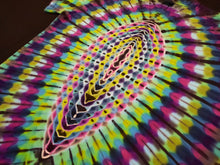 Load image into Gallery viewer, Large. Tie dye shirt. Northern lights third eye tee.
